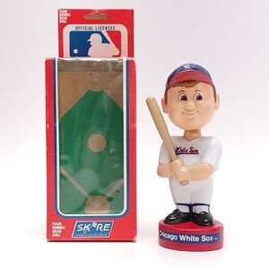 Chicago White Sox Skore Bobble Head Doll MLB Baseball 8" Vintage 1988